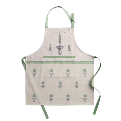 Maison d' Hermine Aprons for women with Pocket 100% Cotton (27.50"x31.50")
