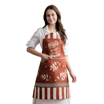 Maison d' Hermine Aprons for women with Pocket 100% Cotton (27.50"x31.50")