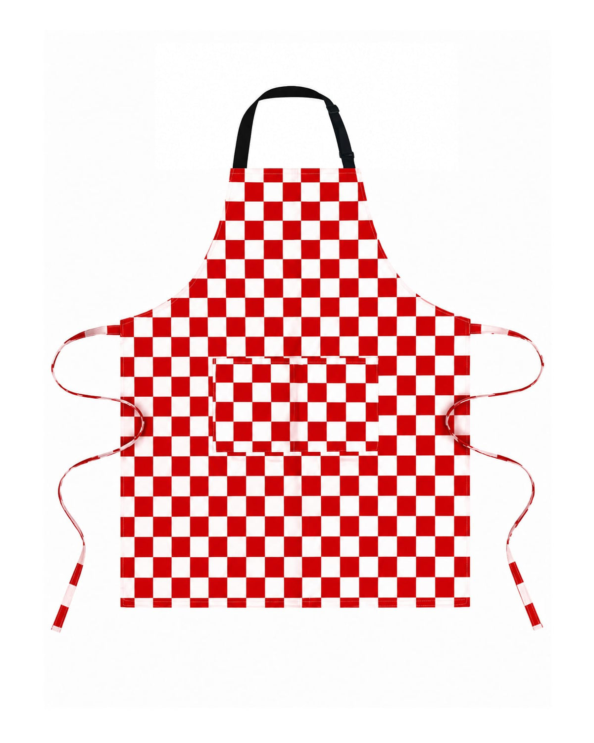 Adjustable Bib Apron with 2 Pockets Cooking Kitchen Chef