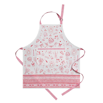 Maison d' Hermine Aprons for women with Pocket 100% Cotton (27.50"x31.50")