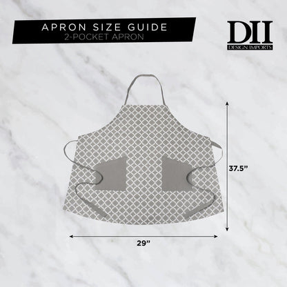 DII unisex Chef Style Cotton Apron