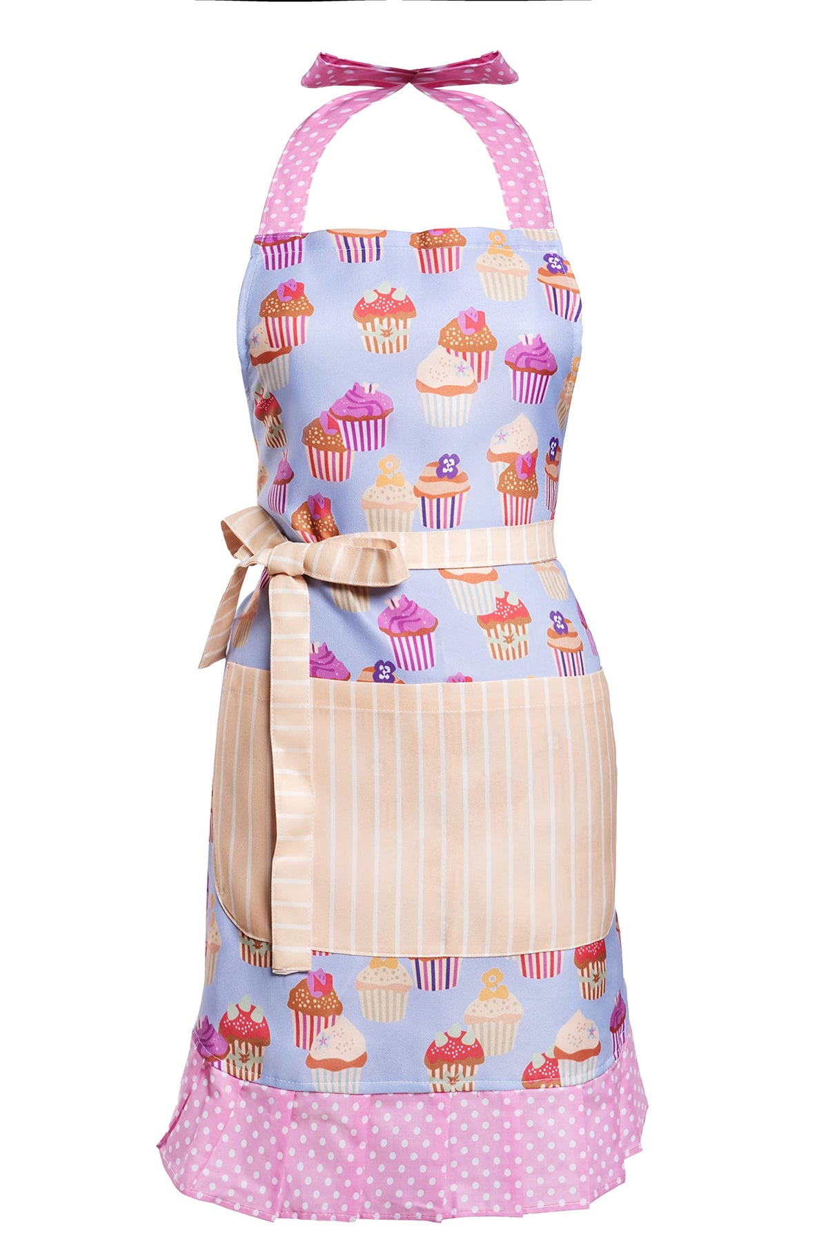 Women Kitchen Apron with Pockets for Cooking, Baking,Gardening