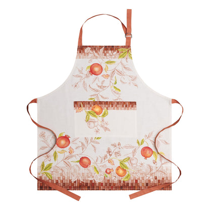 Maison d' Hermine Aprons for women with Pocket 100% Cotton (27.50"x31.50")