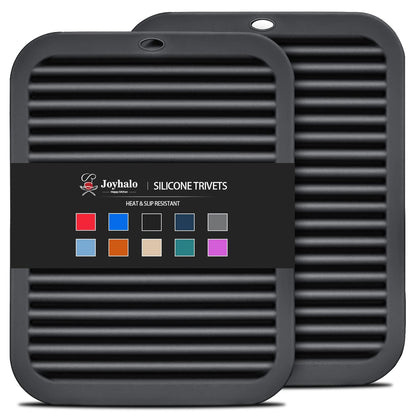 Joyhalo 4 Pack Trivets for Hot Dishes