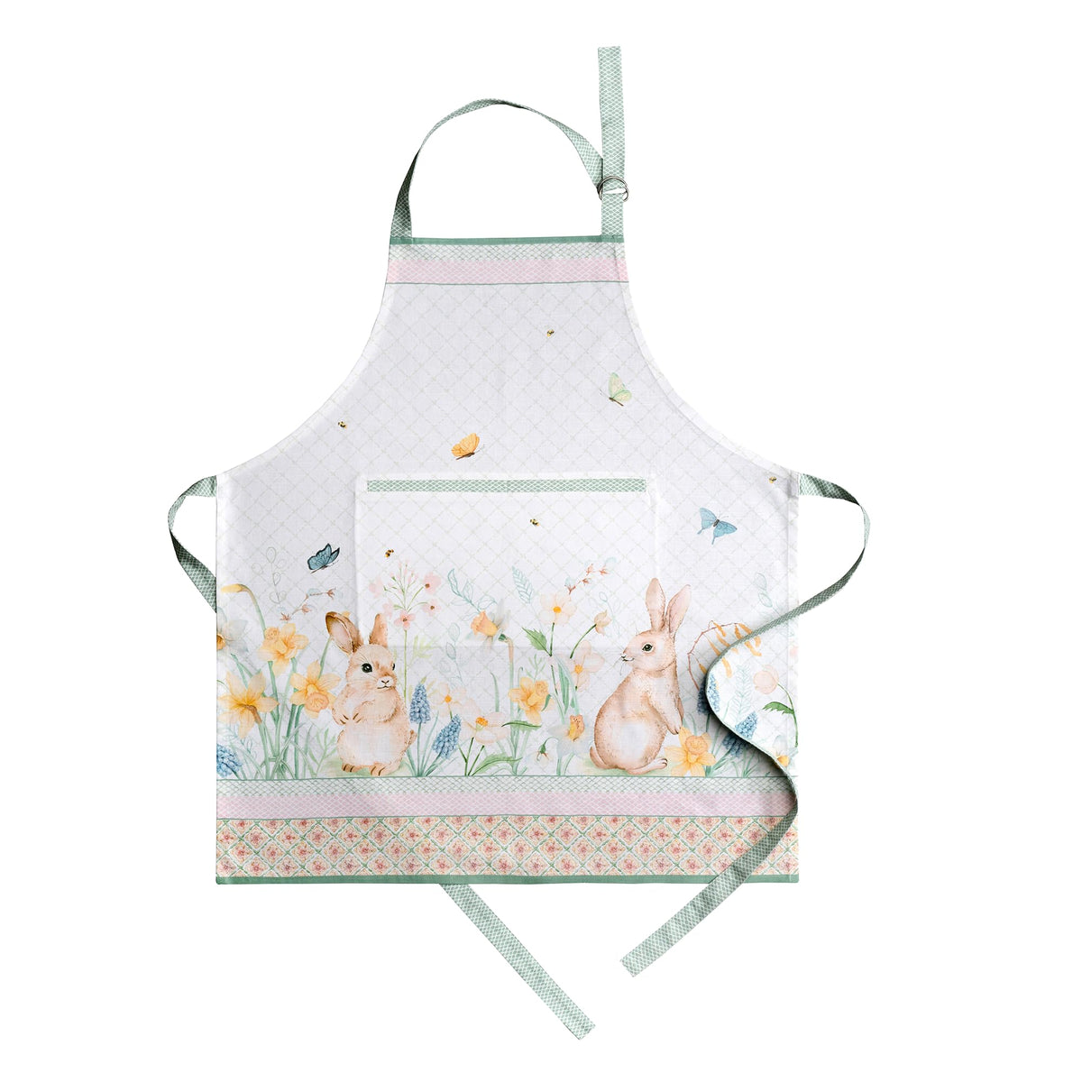 Maison d' Hermine Aprons for women with Pocket 100% Cotton (27.50"x31.50")