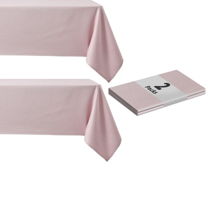 maxmill Rectangle Textured Tablecloth Waterproof Spillproof Wrinkle Free Table Cloth, Kitchen Dining Tabletop Decoration, Fabric Table Cover for Outdoor and Indoor Use, 52 x 70 Inch, Sage Green