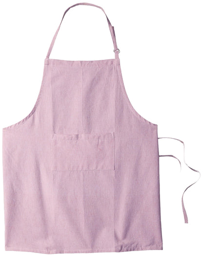 DII 100% Cotton Solid Chambray Kitchen Set, Chef Apron, Natural, 1 Piece