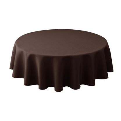 Textured Tablecloth Rectangle-Fabric Spillproof Table Cloth-Natural 60x108"