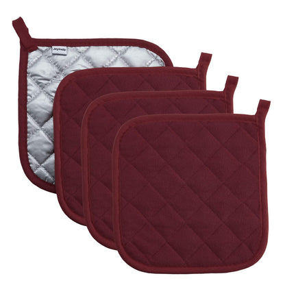 Joyhalo 4 Pack Pot Holders for Kitchen Clearance