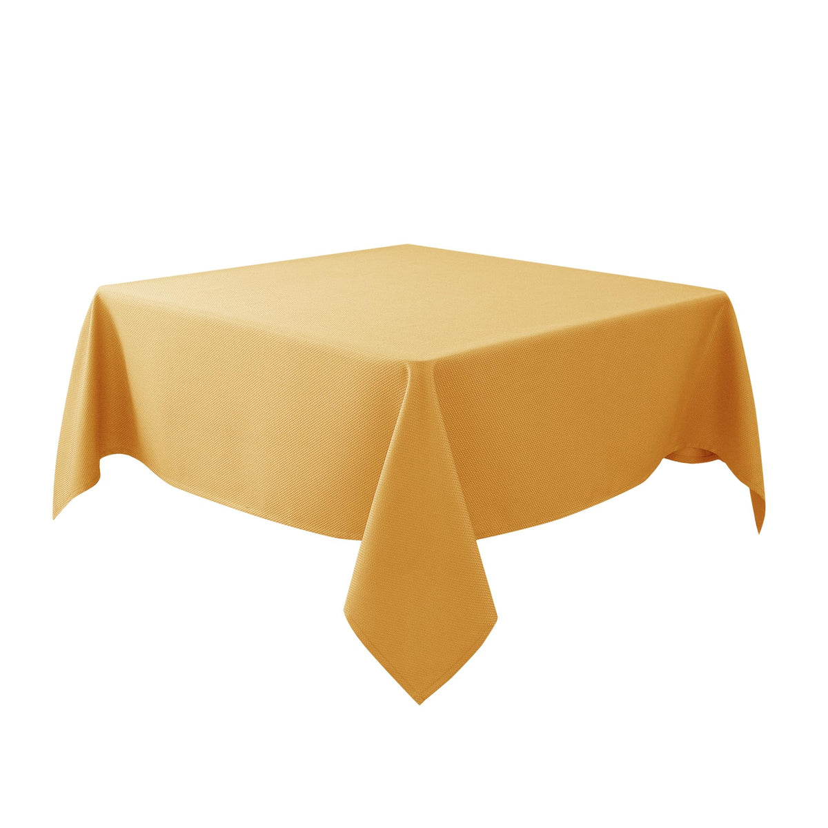 Textured Tablecloth Rectangle-Fabric Spillproof Table Cloth-Natural 60x108"