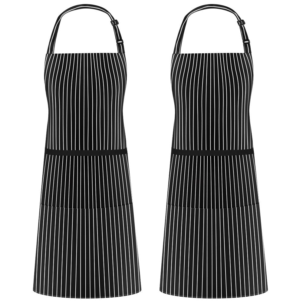 Syntus Apron for Men Women, Adjustable Cooking Kitchen Apron with 2 Pockets
