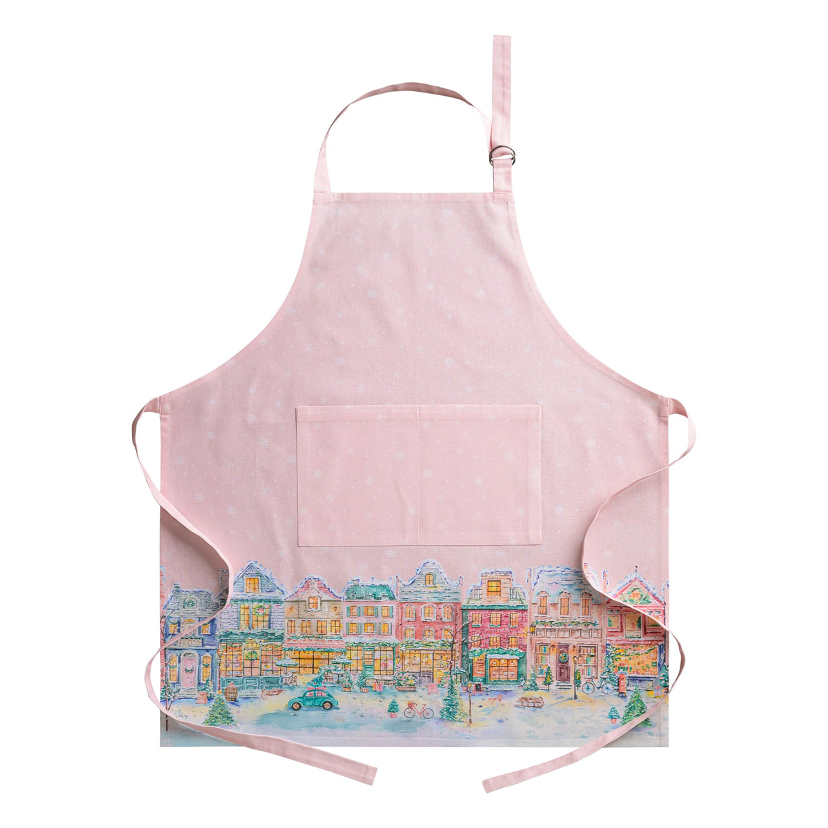 Maison d' Hermine Aprons for women with Pocket 100% Cotton (27.50"x31.50")