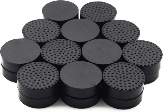 24 Pack Invisible Pot Feet with Enhanced Non-Slip Surface Grip Plant Pots and Flowers, Solid Rubber Pots Risers, Pot Lifters for Indoor or Outdoor Planters
