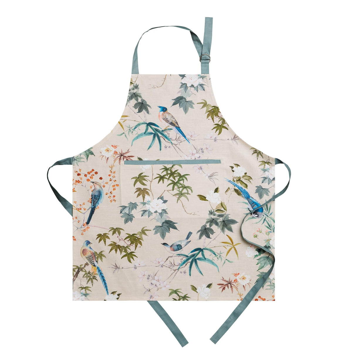 Maison d' Hermine Aprons for women with Pocket 100% Cotton (27.50"x31.50")