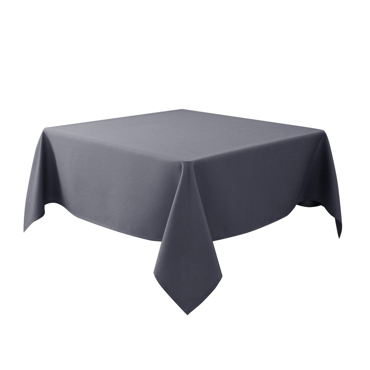 Textured Tablecloth Rectangle-Fabric Spillproof Table Cloth-Natural 60x108"