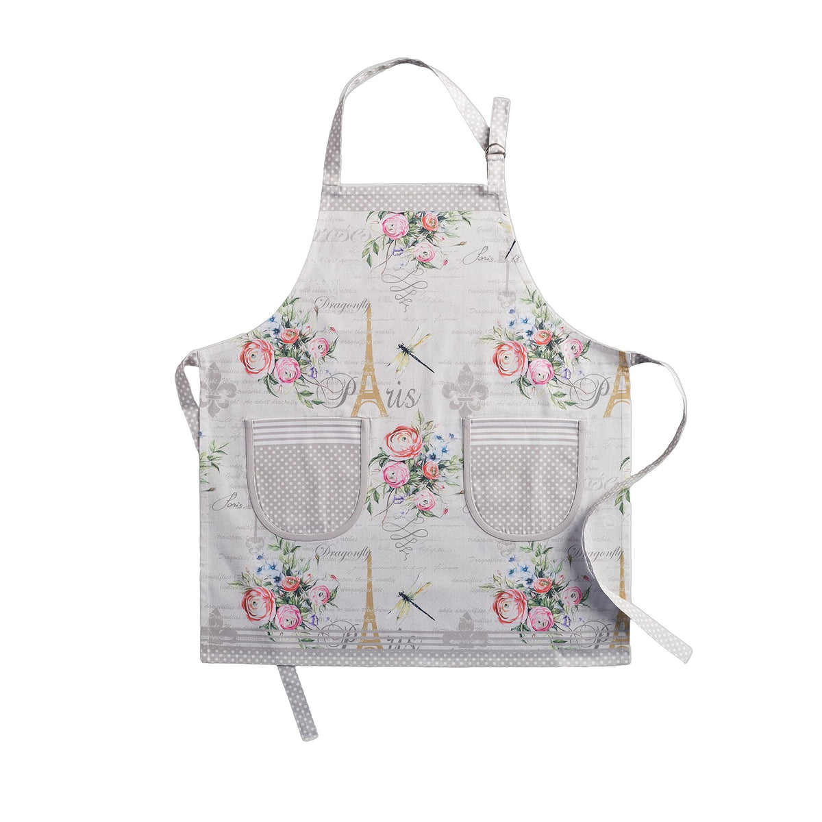 Maison d' Hermine Aprons for women with Pocket 100% Cotton (27.50"x31.50")