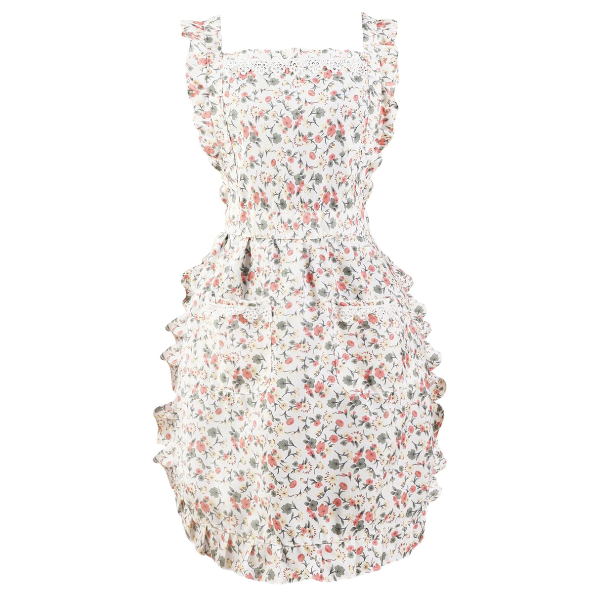 Aoomzoon Cute Aprons for Women with Pockets for Cooking Kitchen Gifts