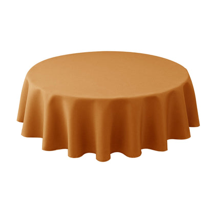 Textured Tablecloth Rectangle-Fabric Spillproof Table Cloth-Natural 60x108"