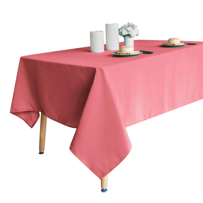 Obstal Rectangle Table Cloth, Navy Blue, 60 x 84 Inch