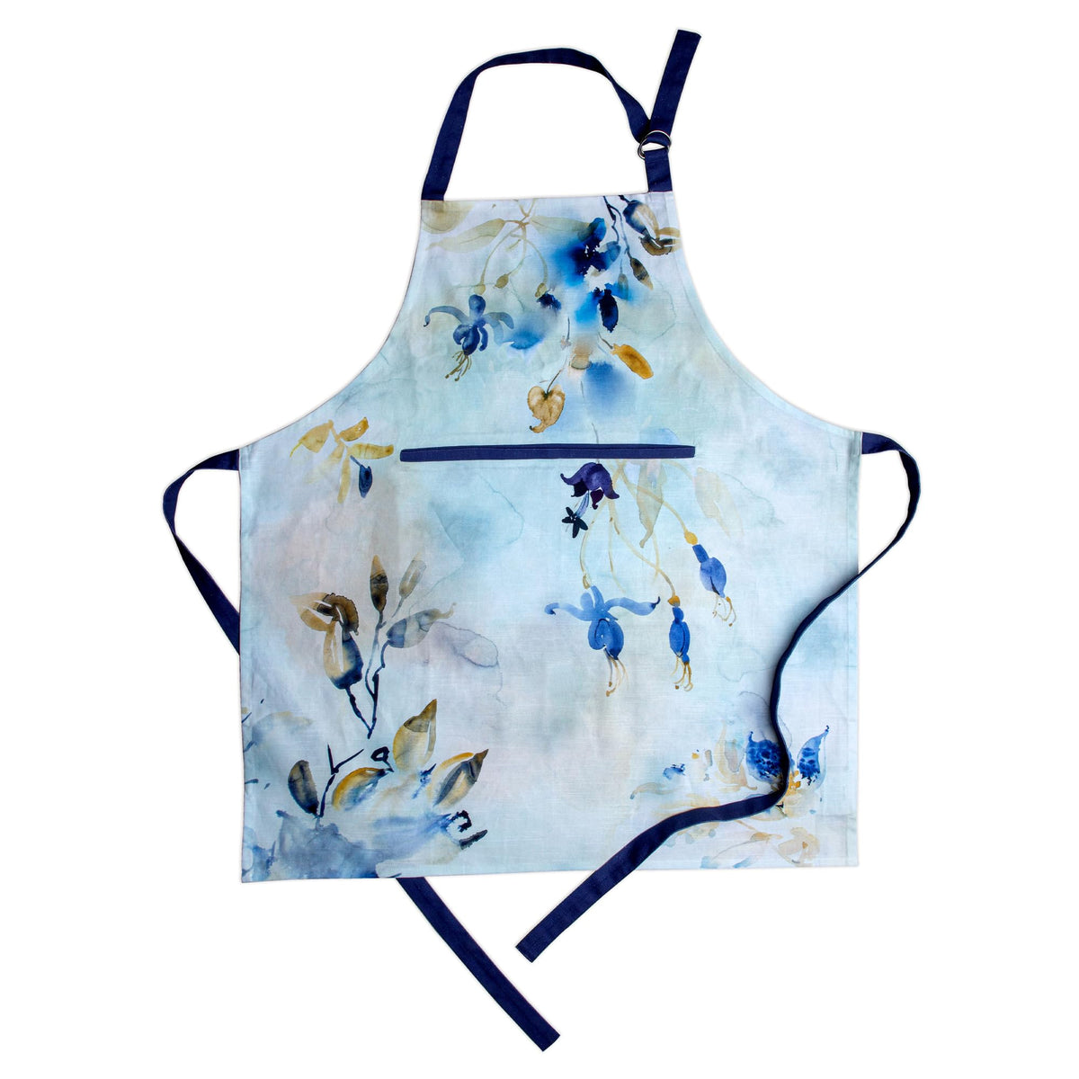 Maison d' Hermine Aprons for women with Pocket 100% Cotton (27.50"x31.50")