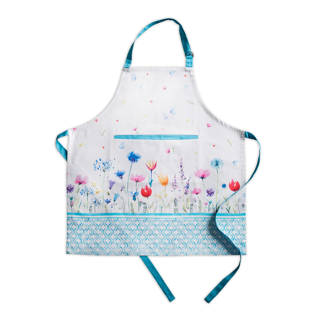 Maison d' Hermine Aprons for women with Pocket 100% Cotton (27.50"x31.50")