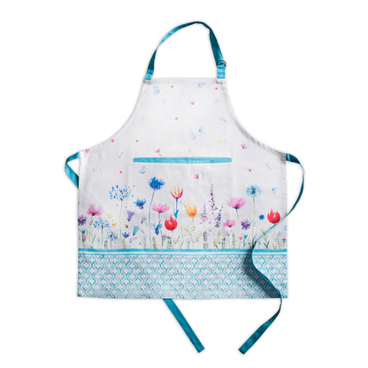 Maison d' Hermine Aprons for women with Pocket 100% Cotton (27.50"x31.50")