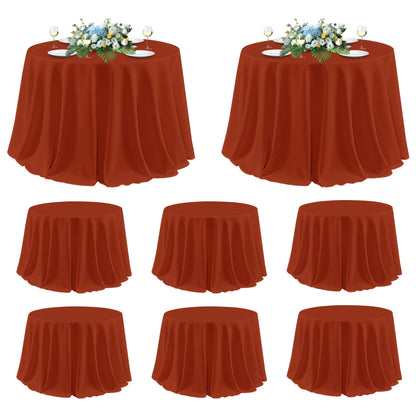 sancua 2 Pack Black Tablecloths 60x102 Inch for 6 Feet Rectangle Tables
