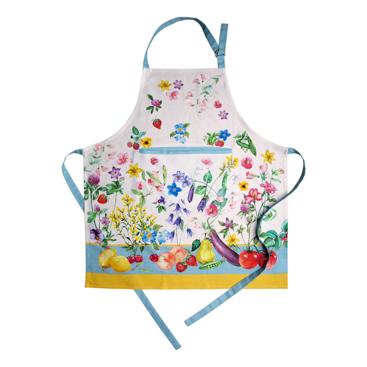 Maison d' Hermine Aprons for women with Pocket 100% Cotton (27.50"x31.50")