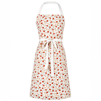 Aoomzoon Kitchen Aprons for Women with 2 Pockets,Double Sided Vintage Adjustable Apron for Gardening Cooking Arting Painting