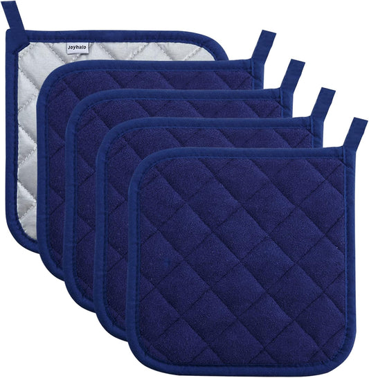 Joyhalo 5 Pack Pot Holders for Kitchen Clearance