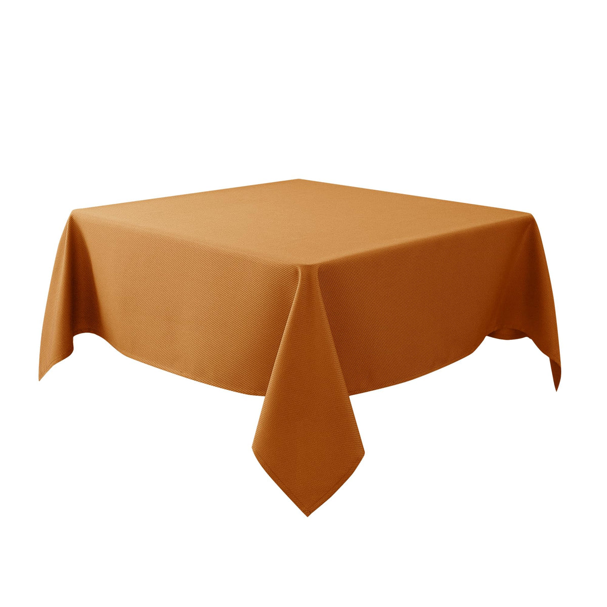 Textured Tablecloth Rectangle-Fabric Spillproof Table Cloth-Natural 60x108"
