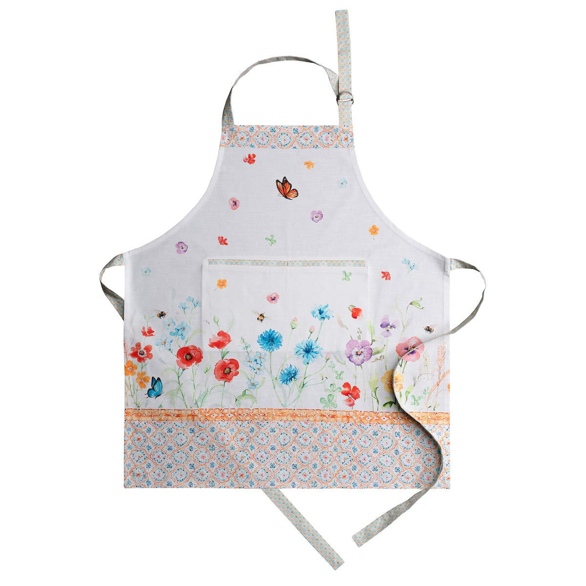 Maison d' Hermine Aprons for women with Pocket 100% Cotton (27.50"x31.50")