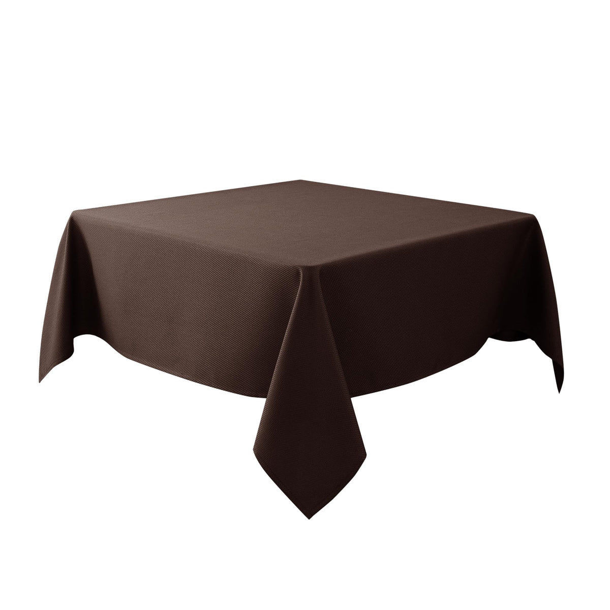 Textured Tablecloth Rectangle-Fabric Spillproof Table Cloth-Natural 60x108"