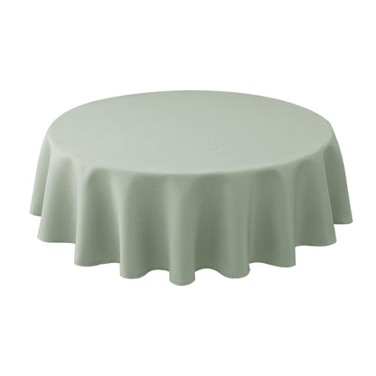 Textured Tablecloth Rectangle-Fabric Spillproof Table Cloth-Natural 60x108"