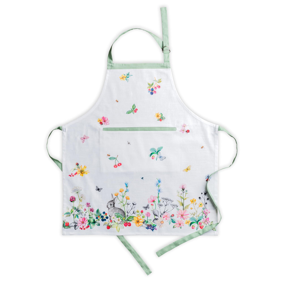 Maison d' Hermine Aprons for women with Pocket 100% Cotton (27.50"x31.50")