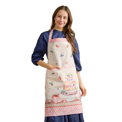 Maison d' Hermine Aprons for women with Pocket 100% Cotton (27.50"x31.50")