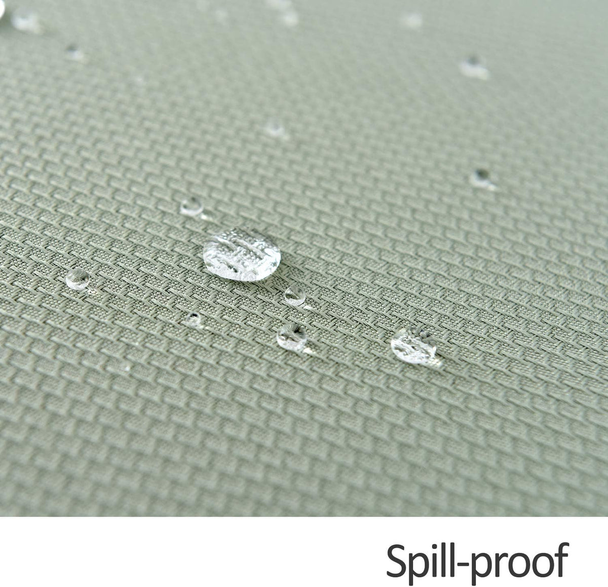 maxmill Rectangle Textured Tablecloth Waterproof Spillproof Wrinkle Free Table Cloth, Kitchen Dining Tabletop Decoration, Fabric Table Cover for Outdoor and Indoor Use, 52 x 70 Inch, Sage Green