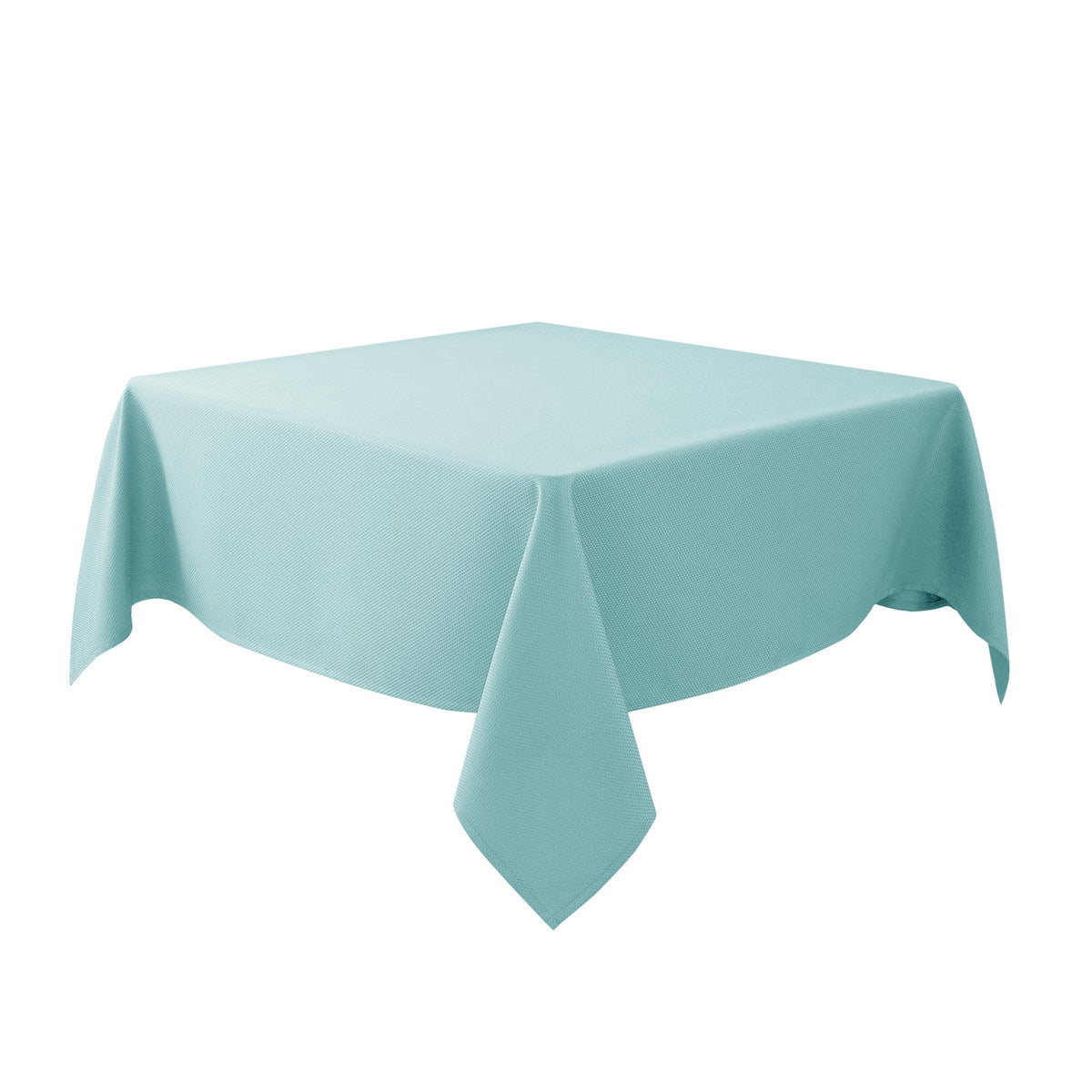 Textured Tablecloth Rectangle-Fabric Spillproof Table Cloth-Natural 60x108"