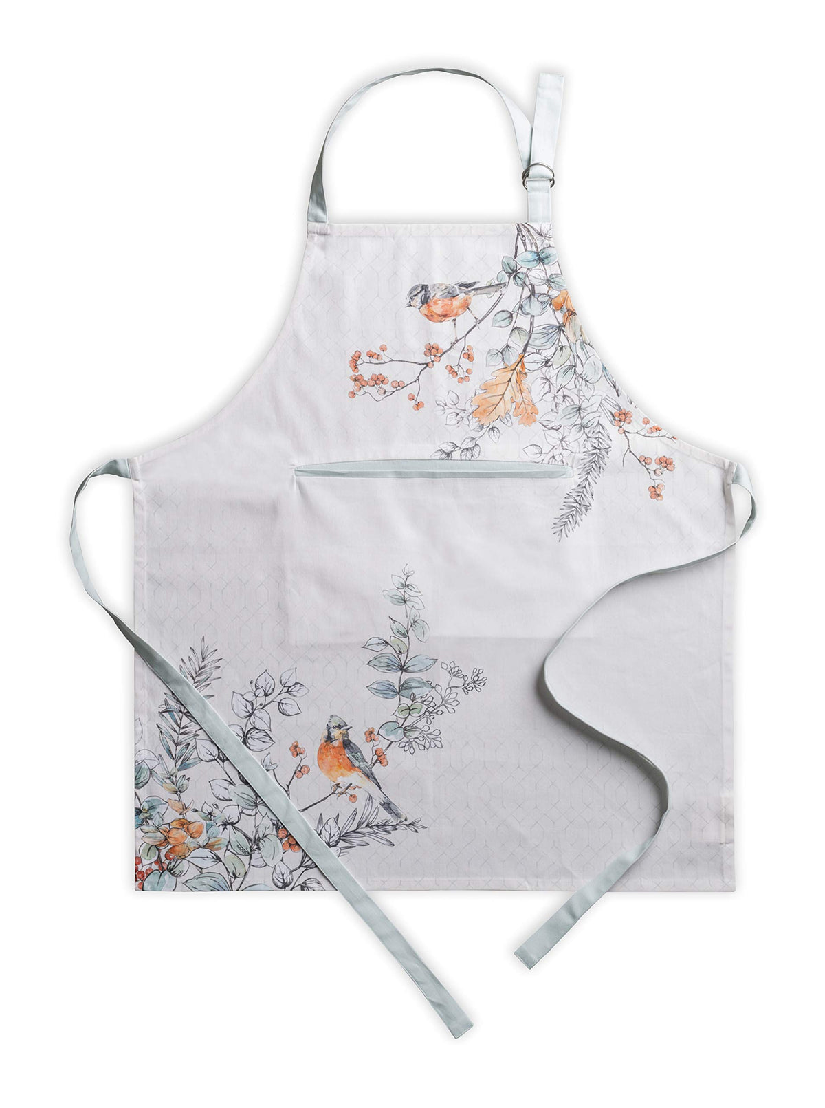 Maison d' Hermine Aprons for women with Pocket 100% Cotton (27.50"x31.50")