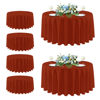 sancua 2 Pack Black Tablecloths 60x102 Inch for 6 Feet Rectangle Tables