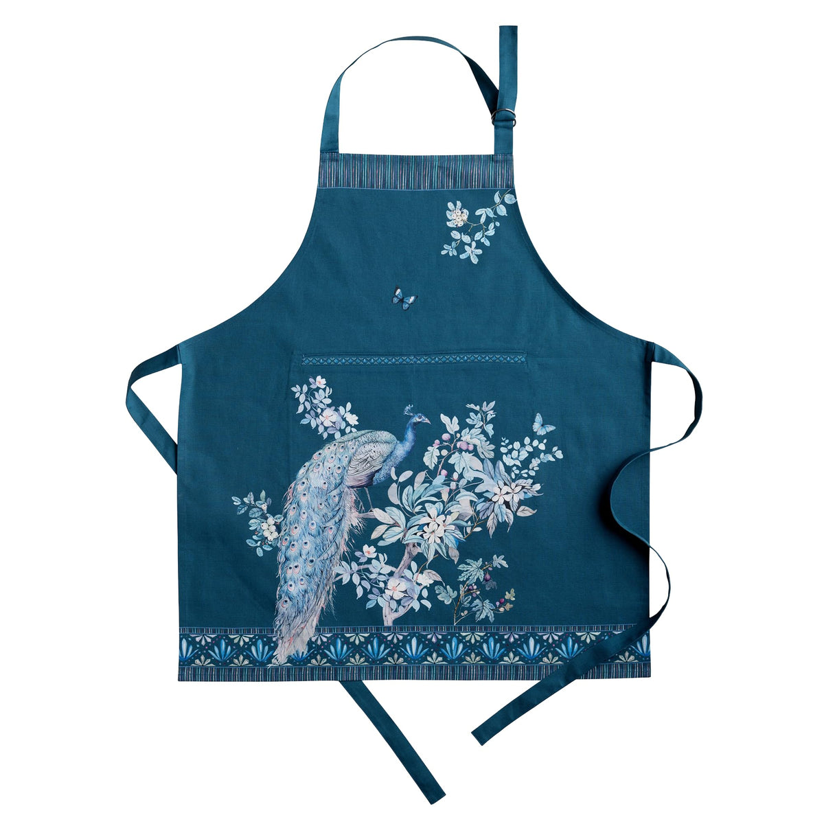 Maison d' Hermine Aprons for women with Pocket 100% Cotton (27.50"x31.50")