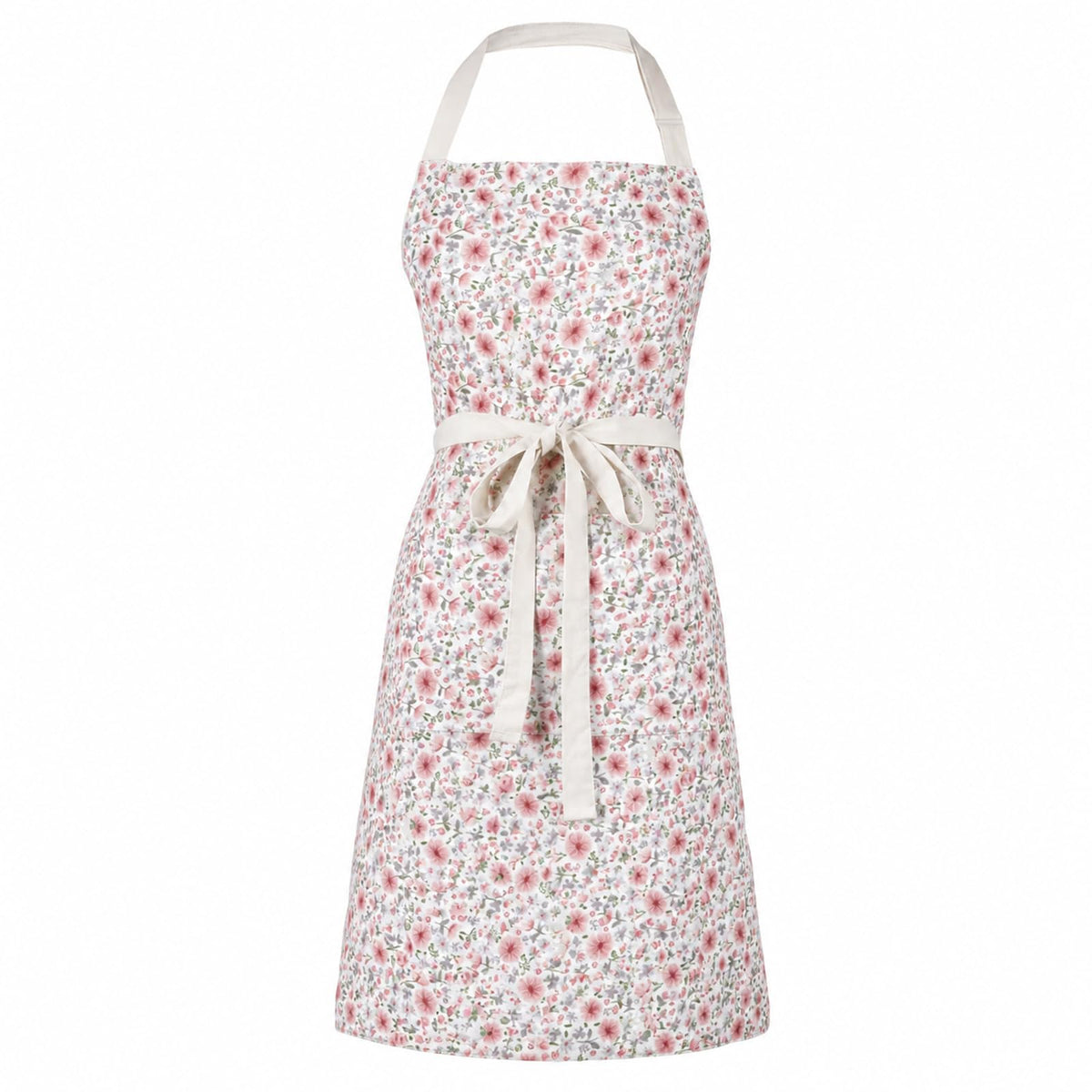 Aoomzoon Kitchen Aprons for Women with 2 Pockets,Double Sided Vintage Adjustable Apron for Gardening Cooking Arting Painting