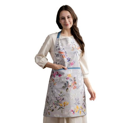 Maison d' Hermine Aprons for women with Pocket 100% Cotton (27.50"x31.50")
