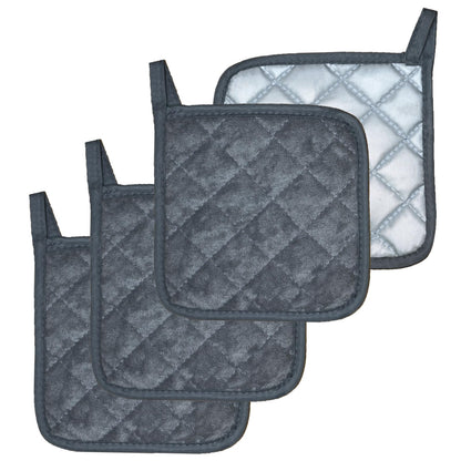 4 Pack Pot Holders for Kitchen Clearance Oven Potholders Sets for Kitchens Hot Pads for Kitchen Countertops Heat Resistant Red