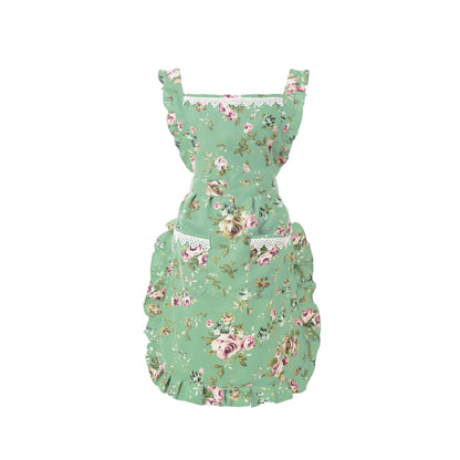 Aoomzoon Cute Aprons for Women with Pockets for Cooking Kitchen Gifts