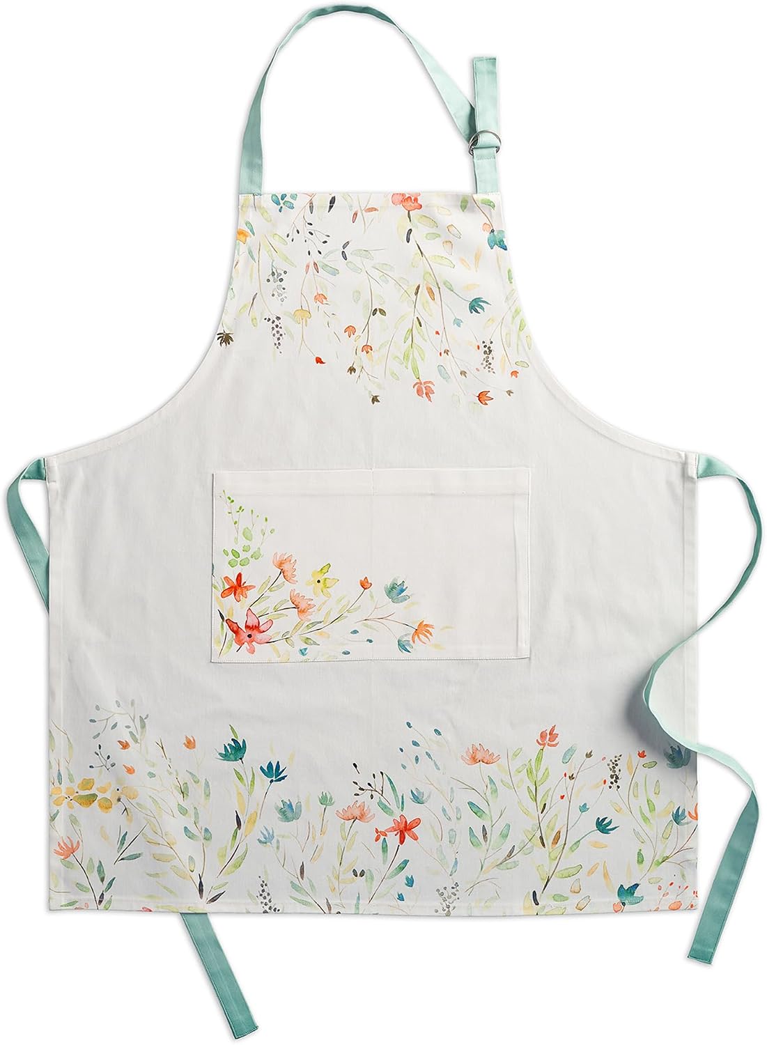 Maison d' Hermine Aprons for women with Pocket 100% Cotton (27.50"x31.50")
