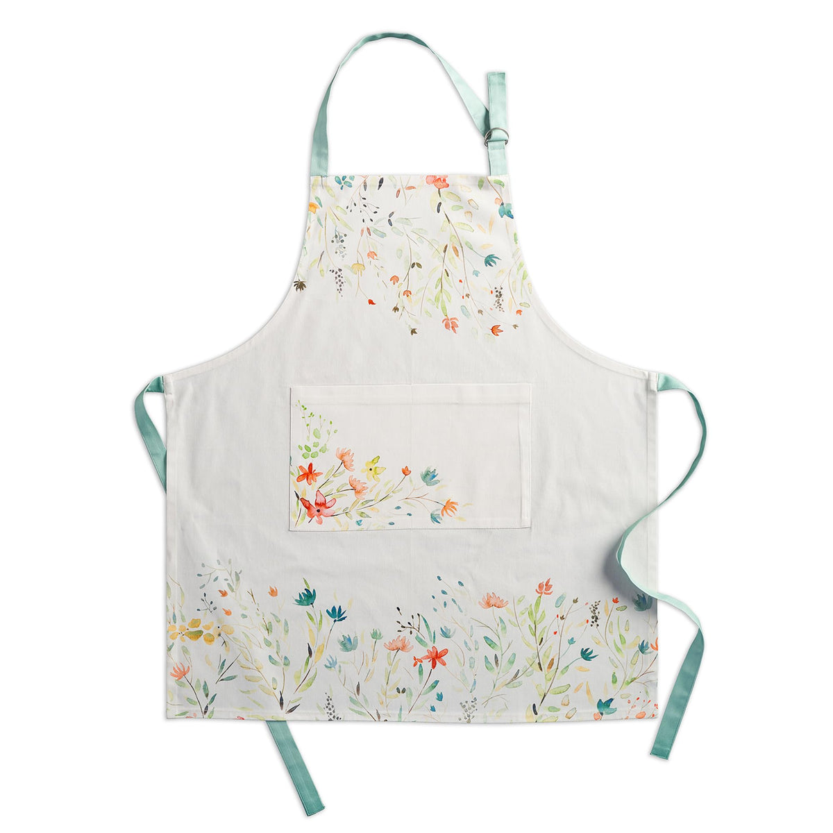 Maison d' Hermine Aprons for women with Pocket 100% Cotton (27.50"x31.50")