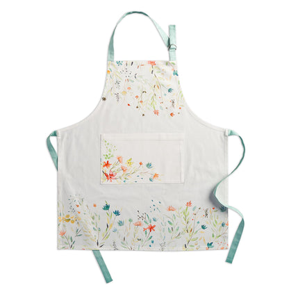 Maison d' Hermine Aprons for women with Pocket 100% Cotton (27.50"x31.50")