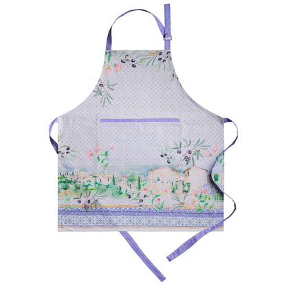 Maison d' Hermine Aprons for women with Pocket 100% Cotton (27.50"x31.50")