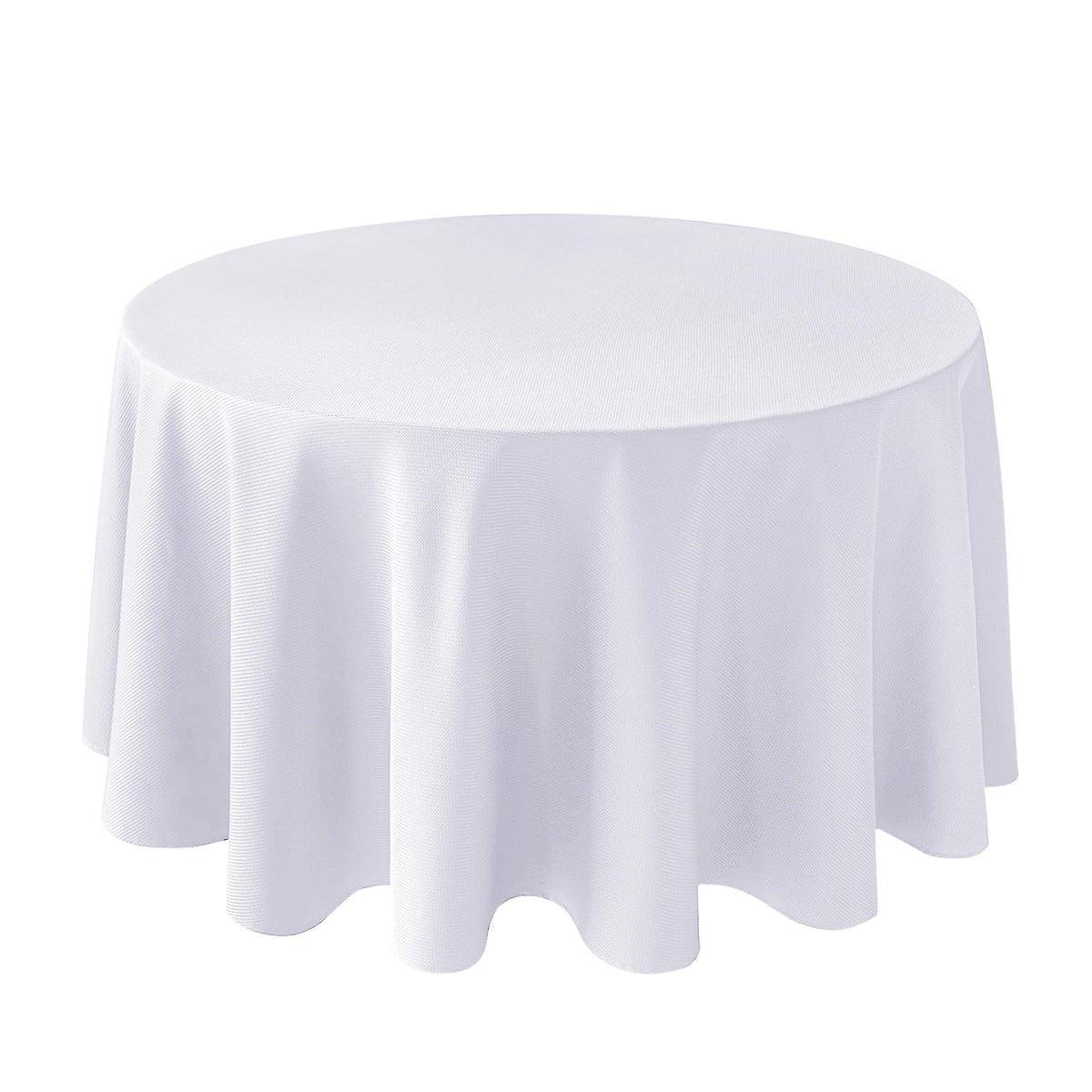 Textured Tablecloth Rectangle-Fabric Spillproof Table Cloth-Natural 60x108"